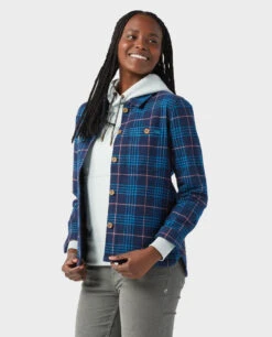 STIO Women's Hutkeeper Flannel Shirt -Stio 100062 425 7