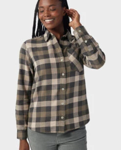 STIO Women's Dovetail Lightweight Flannel Shirt -Stio 100064 284 2 ALT