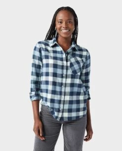 STIO Women's Dovetail Lightweight Flannel Shirt -Stio 100064 455 8