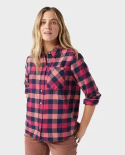 STIO Women's Dovetail Lightweight Flannel Shirt -Stio 100064 540 1
