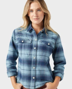 STIO Women's Bevel Flannel Shirt 24 STIO Women's Bevel Flannel Shirt -Stio 100191 455 3