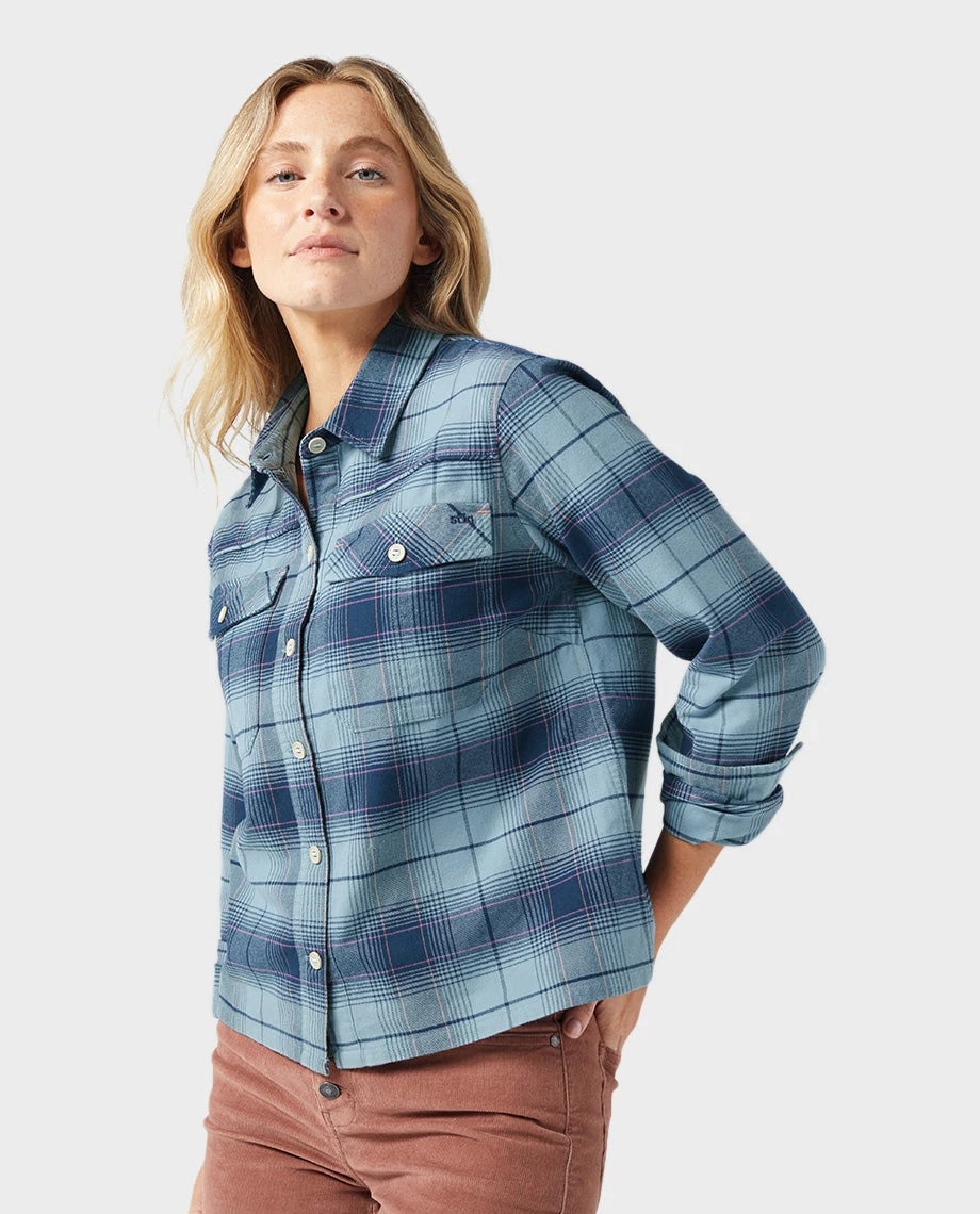 STIO Women's Bevel Flannel Shirt 7 STIO Women's Bevel Flannel Shirt - Image 7