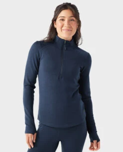 STIO Women's Basis Midweight Merino Half Zip -Stio 100285 410 1 ALT