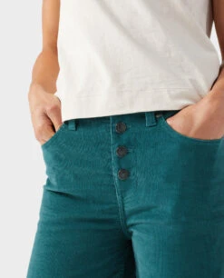 STIO Women's Rivet Wide Leg Cord -Stio 100299 702 2