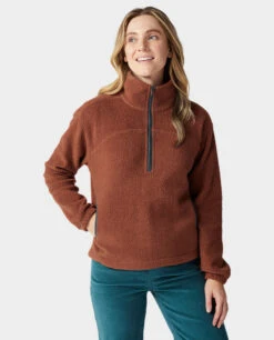 STIO Women's Rawlins Shearling Fleece Pullover -Stio 100344 293 1