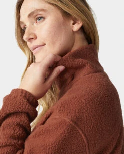 STIO Women's Rawlins Shearling Fleece Pullover -Stio 100344 293 4 ALT