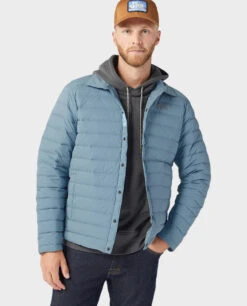 STIO Men's Skillet Stretch Down Shirt Jacket -Stio 200022 412 2 ALT