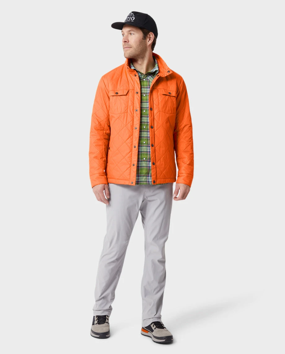 STIO Men's Skycrest Insulated Snap Shirt 3 STIO Men's Skycrest Insulated Snap Shirt - Image 3