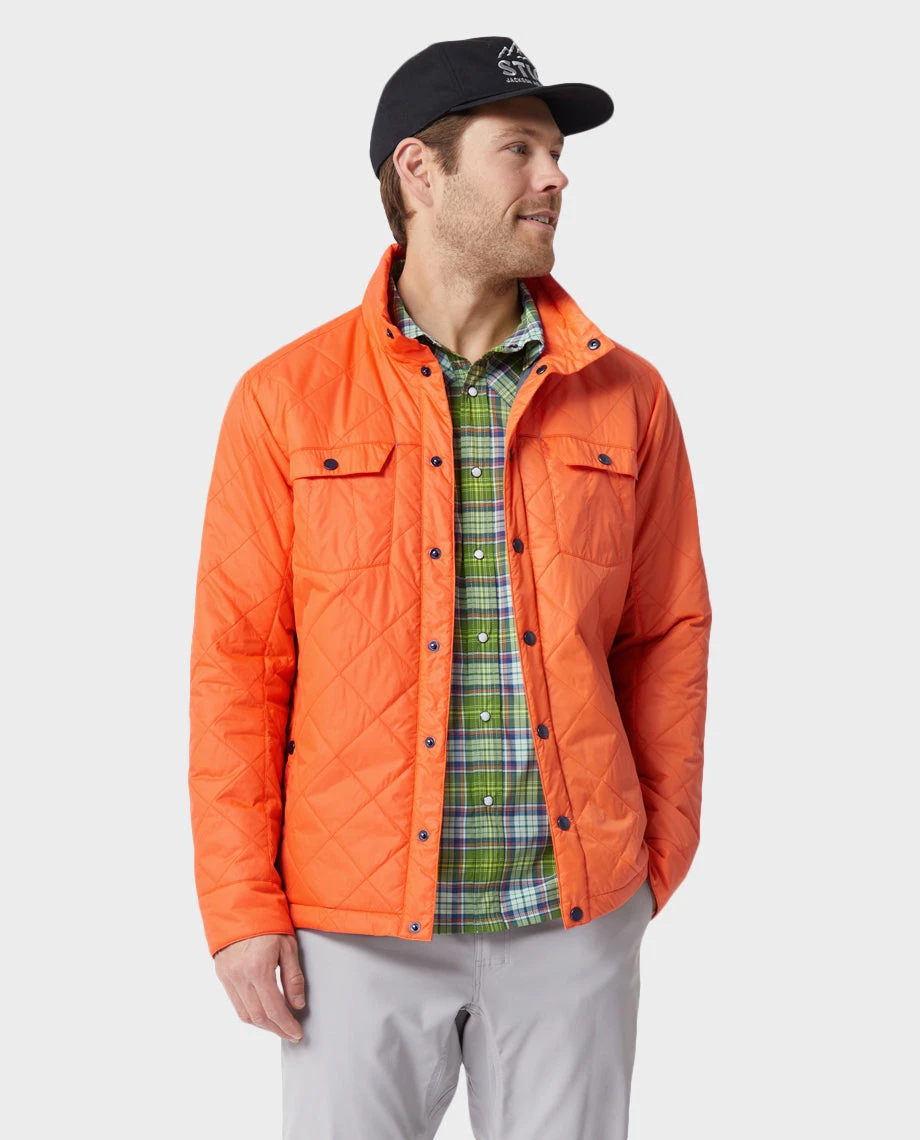 STIO Men's Skycrest Insulated Snap Shirt 5 STIO Men's Skycrest Insulated Snap Shirt - Image 5