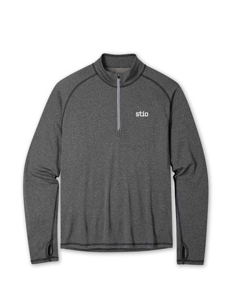 STIO Men's Basis Power Wool™ Zip Neck 10 STIO Men's Basis Power Wool™ Zip Neck - Image 10