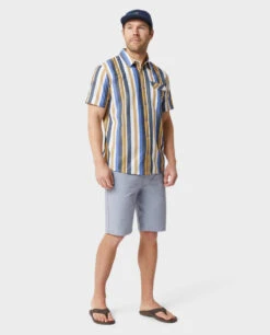 STIO Men's Curtis Camp Shirt SS -Stio 200147 824 1 Full