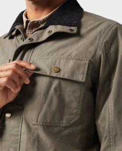 STIO Men's Turnbolt Waxed Canvas Jacket 26 STIO Men's Turnbolt Waxed Canvas Jacket -Stio 200205 396 8