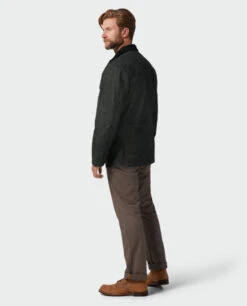 STIO Men's Turnbolt Waxed Canvas Jacket 34 STIO Men's Turnbolt Waxed Canvas Jacket -Stio 200205 448 2 Full