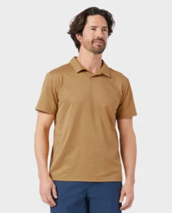 STIO Men's Crester Trail Polo SS -Stio 200238 390 3 Top