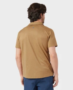 STIO Men's Crester Trail Polo SS -Stio 200238 390 4 Top