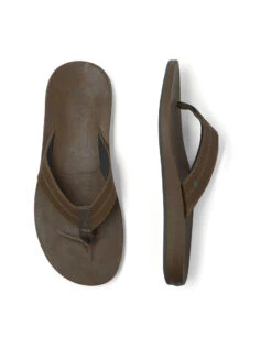 STIO Men's Bircher Leather Flip -Stio 200265 380 Web Top Outer