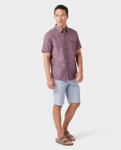 STIO Men's Curtis Camp Chambray Shirt SS -Stio 200281 607 1 Full