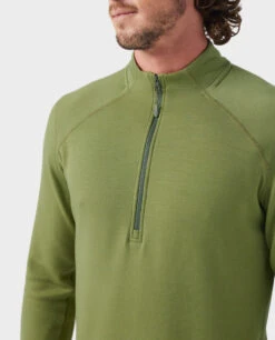 STIO Men's Basis Midweight Merino Half Zip -Stio 200284 708 5