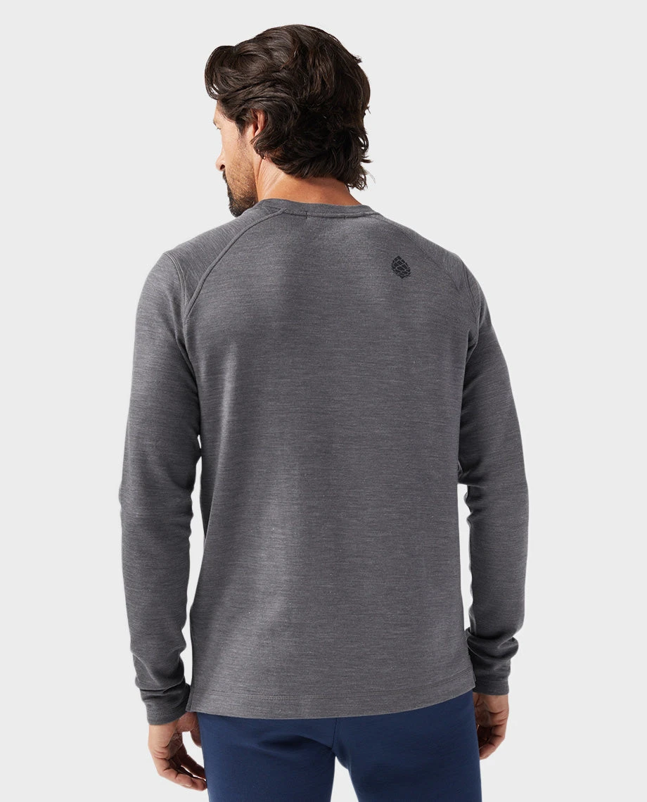 STIO Men's Basis Midweight Merino Crew 4 STIO Men's Basis Midweight Merino Crew - Image 4