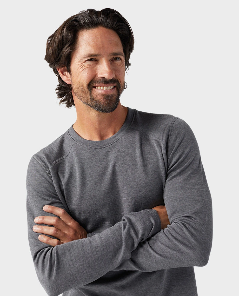 STIO Men's Basis Midweight Merino Crew 6 STIO Men's Basis Midweight Merino Crew - Image 6