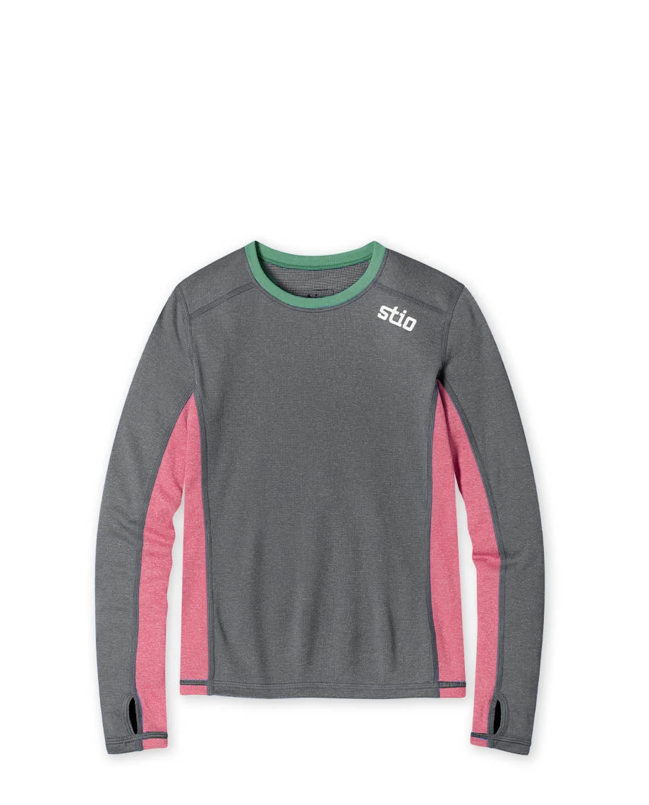 STIO Kids' Basis Power Wool™ Crew 1 STIO Kids' Basis Power Wool™ Crew