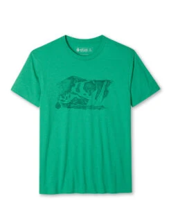 STIO Mountain Towner Jackson Hole Tee -Stio Unisex Mountain Towner Jackson Hole Kelly Green Heather d6d55fac ad53 420a a4d7 48f47141bf23