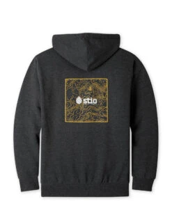 STIO Navigator Hoodie 8 STIO Navigator Hoodie -Stio Unisex Navigator Hoodie Charcoal Heather Back